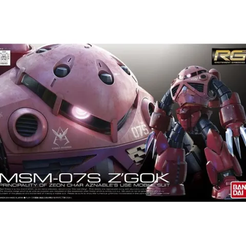 Bandai RG #16 Mobile Suit Gundam MSM-07S Char's Z'Gok 1/144 Scale Model Kit