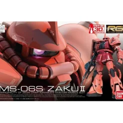 Bandai RG #02 Mobile Suit Gundam MS-06S Char's Zaku II 1/144 Scale Model Kit