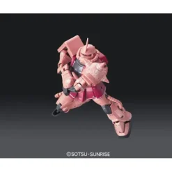 Bandai RG #02 Mobile Suit Gundam MS-06S Char's Zaku II 1/144 Scale Model Kit