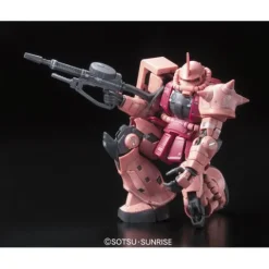 Bandai RG #02 Mobile Suit Gundam MS-06S Char's Zaku II 1/144 Scale Model Kit