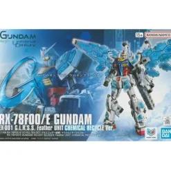 Bandai RX-78F00/E Gundam EX-001 Glass Feather Chemical Recycle Ver. 1/144 Model Kit