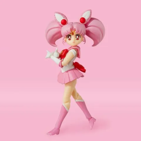 Bandai Sailor Moon S.H.Figuarts Sailor Chibi Moon Animation Color Edition Action Figure