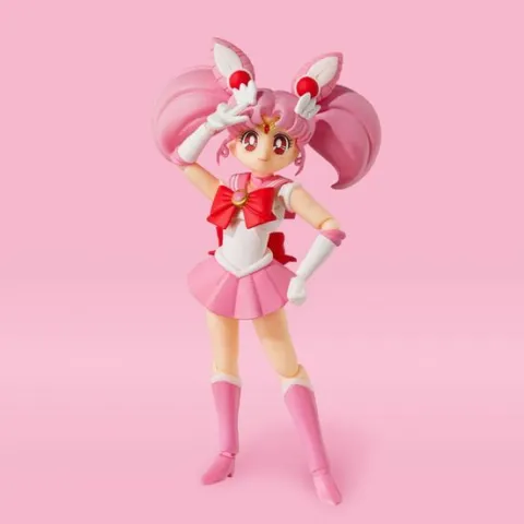 Bandai Sailor Moon S.H.Figuarts Sailor Chibi Moon Animation Color Edition Action Figure