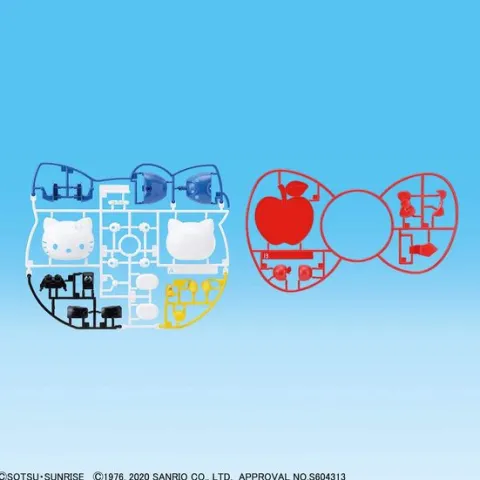 Bandai SD Ex-Standard Hello Kitty x RX-78-2 Gundam Figure Model Kit