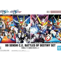 Bandai SEED Senshi BB C.E.73 Destiny Stargazer Gundam Set SD Model Kit