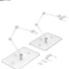 Bandai Spirits Hobby Action Base 6 Clear (2 Pack)