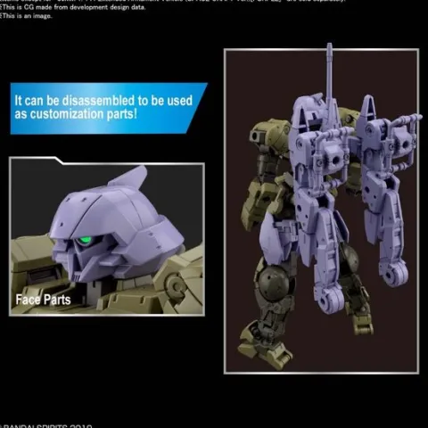 Bandai Spirits 30MM 30 Minute Missions Vehicle Space Craft Purple Model Kit