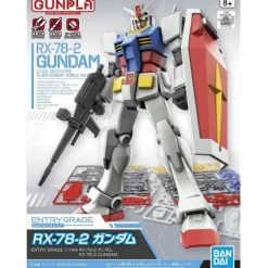 Bandai Spirits RX-78-2 Gundam 1/144 Scale Entry Grade Figure Model Kit