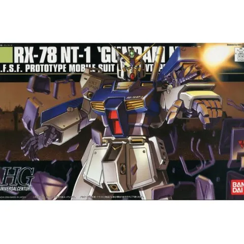 Bandai Spirits 0080 WitP HGUC Gundam RX-78 NT-1 Alex HG 1/144 Model Kit