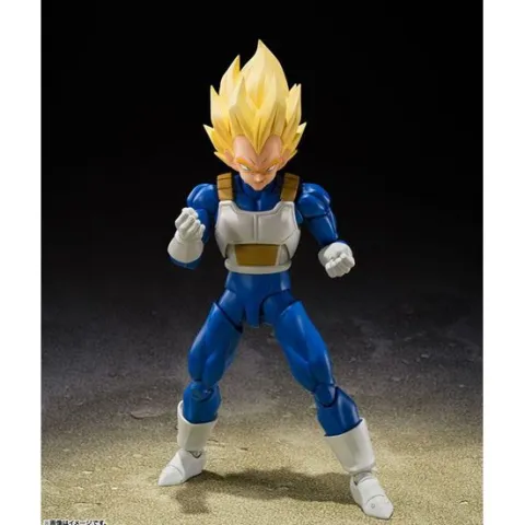 Bandai Tamashii Dragon Ball Z S.H.Figuarts Super Saiyan Vegeta Dangerous Pride Action Figure