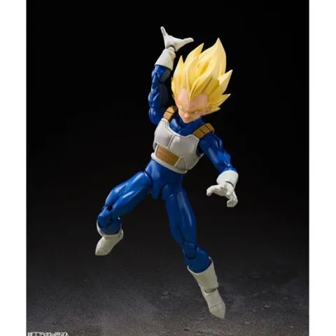 Bandai Tamashii Dragon Ball Z S.H.Figuarts Super Saiyan Vegeta Dangerous Pride Action Figure
