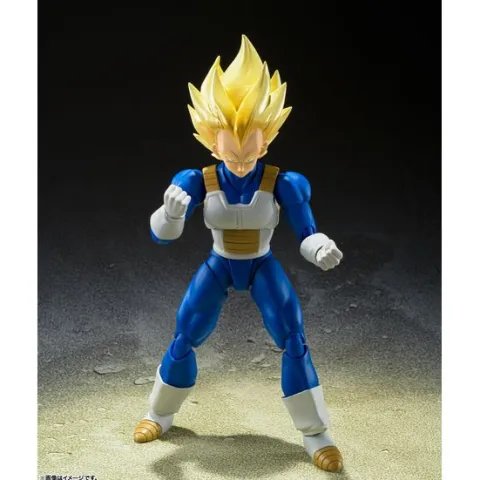 Bandai Tamashii Dragon Ball Z S.H. Figuarts Super Saiyan Vegeta -Awakened Super Saiyan Blood- Action Figure