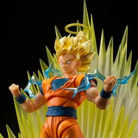 Bandai Tamashii Nations Dragon Ball Z S.H.Figuarts Super Saiyan 2 Son Goku Exclusive Action Figure