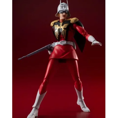Bandai Tamashii Nations Mobile Suit Gundam S.H.Figuarts Char Aznable Action Figure