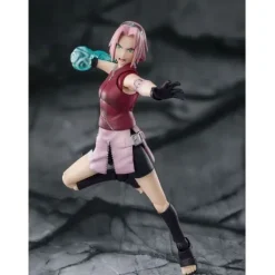 Bandai Tamashii Nations Naruto S.H.Figuarts Sakura Haruno Inheritor of Tsunade's Indominable Will Action Figure