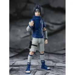 Bandai Tamashii Nations Naruto S.H. Figuarts Sasuke Uchiha Ninja Prodigy of The Uchiha Clan Action Figure
