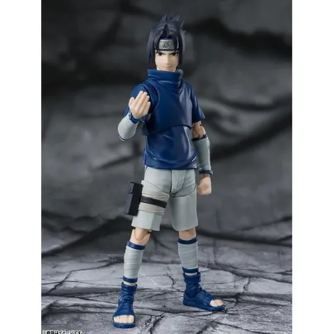 Bandai Tamashii Nations Naruto S.H. Figuarts Sasuke Uchiha Ninja Prodigy of The Uchiha Clan Action Figure