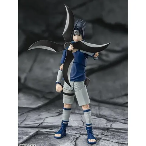 Bandai Tamashii Nations Naruto S.H. Figuarts Sasuke Uchiha Ninja Prodigy of The Uchiha Clan Action Figure