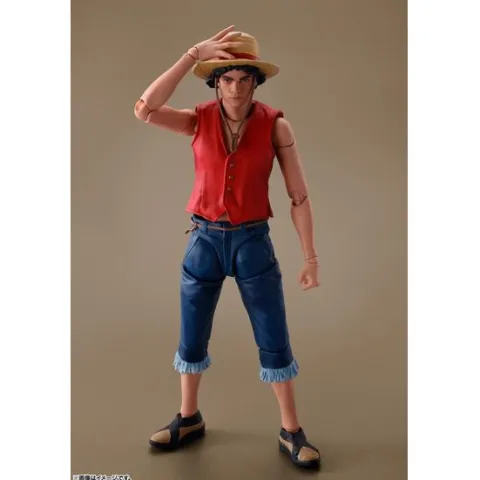Bandai Tamashii Nations Netflix One Piece S.H.Figuarts Monkey D Luffy Action Figure