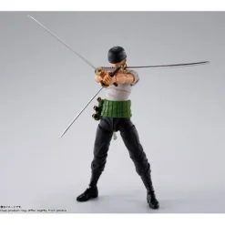 Bandai Tamashii Nations One Piece S.H.Figuarts Roronoa Zoro -Romance Dawn- Action Figure