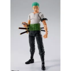 Bandai Tamashii Nations One Piece S.H.Figuarts Roronoa Zoro -Romance Dawn- Action Figure