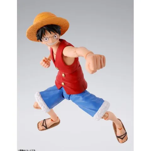 Bandai Tamashii Nations One Piece S.H.Figuarts Monkey D. Luffy -Romance Dawn- Action Figure
