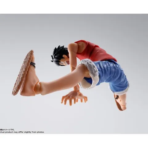 Bandai Tamashii Nations One Piece S.H.Figuarts Monkey D. Luffy -Romance Dawn- Action Figure