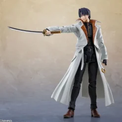 Bandai Tamashii Nations Rurouni Kenshin S.H.Figuarts Aoshi Shinomori Action Figure