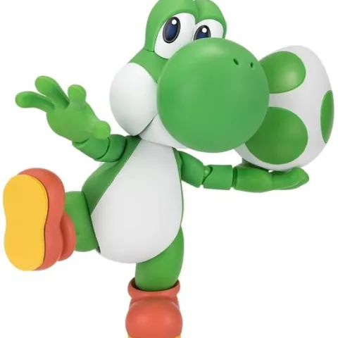 Bandai Tamashii Nations S.H.Figuarts Super Mario Yoshi Action Figure