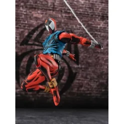Bandai Tamashii Nations Spider-Man: Across the Spider-Verse S.H.Figuarts Scarlet Spider Action Figure