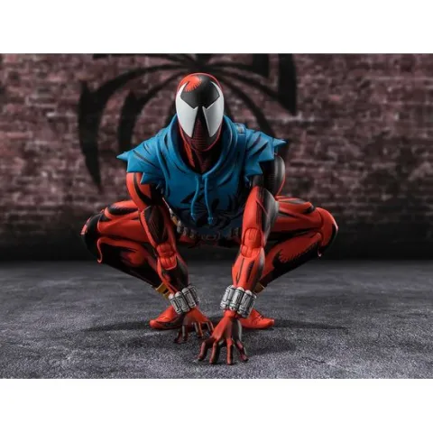 Bandai Tamashii Nations Spider-Man: Across the Spider-Verse S.H.Figuarts Scarlet Spider Action Figure