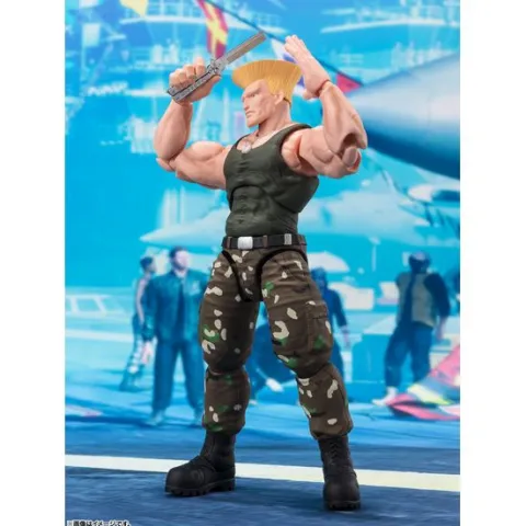 Bandai Tamashii Street Fighter S.H. Figuarts Guile -Outfit 2- Action Figure