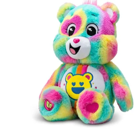 Basic Fun Care Bear Good Vibes Bear 14 inch Plush