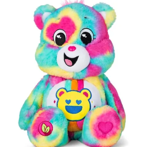 Basic Fun Care Bear Good Vibes Bear 14 inch Plush