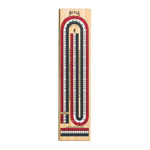 Bicycle 3 Track Cribbage Board Set