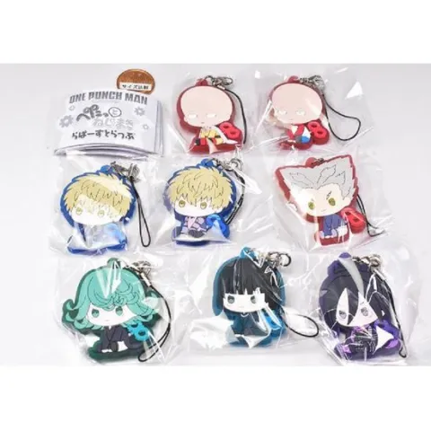 Bushiroad Creative One Punch Man Keychain Rubber Strap Gachapon Capsule (Random)