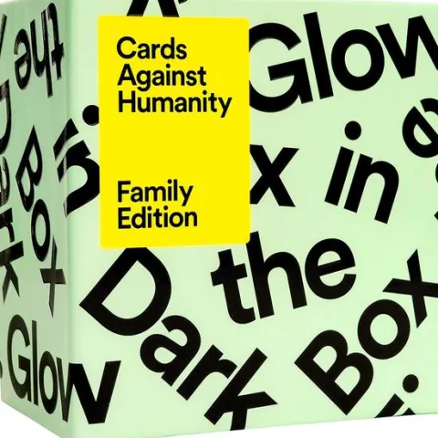 Cards Against Humanity: Family Edition Glow in The Dark Box 300-Card Expansion
