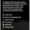 Cards Against Humanity: Hidden Gems Bundle - 6 Themed Packs + 10 New Cards