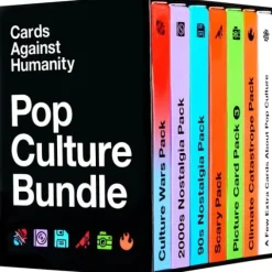Cards Against Humanity: Pop Culture Bundle - 6 Themed Packs + 10 New Cards