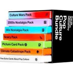Cards Against Humanity: Pop Culture Bundle - 6 Themed Packs + 10 New Cards