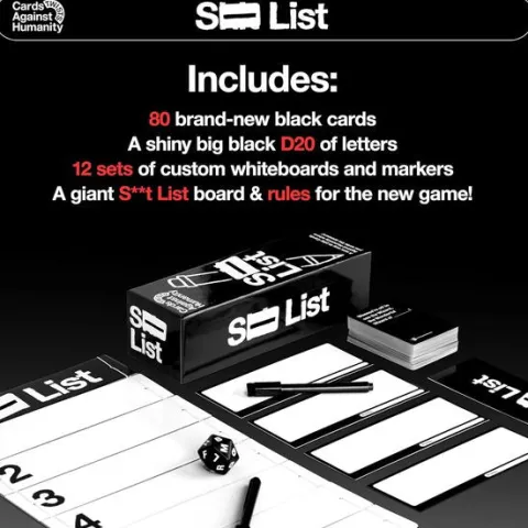 Cards Against Humanity: Sh** List - Adult Party Game