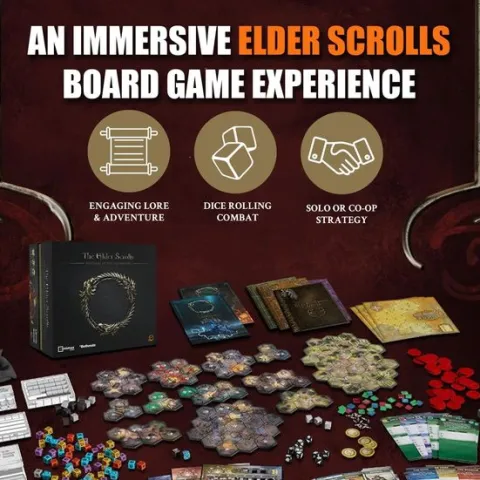 Chip Theory Games: The Elder Scrolls: Betrayal of The Second Era - RPG Board Game