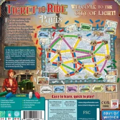 Days of Wonder: Ticket to Ride: Paris - Board Game