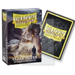 Dragon Shield Clear Outer Matte Outer 100 Protective Sleeves