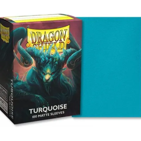 Dragon Shield 100ct Box - Turquoise Matte Sleeves