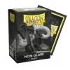 Dragon Shield Dual Matte Non-Glare Black (100ct) Protective Sleeves