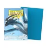 Dragon Shield Dual Matte Sky Blue & Silver (100ct) Protective TCG Sleeves