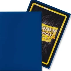 Dragon Shield Matte Blue 100 Protective Sleeves
