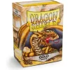 Dragon Shield Matte Gold 100 Protective Sleeves