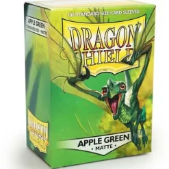 Dragon Shield Matte Green Apple 100 Protective Sleeves